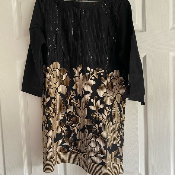 Limelight Dresses & Skirts - Limelight black kurti pankistani dress